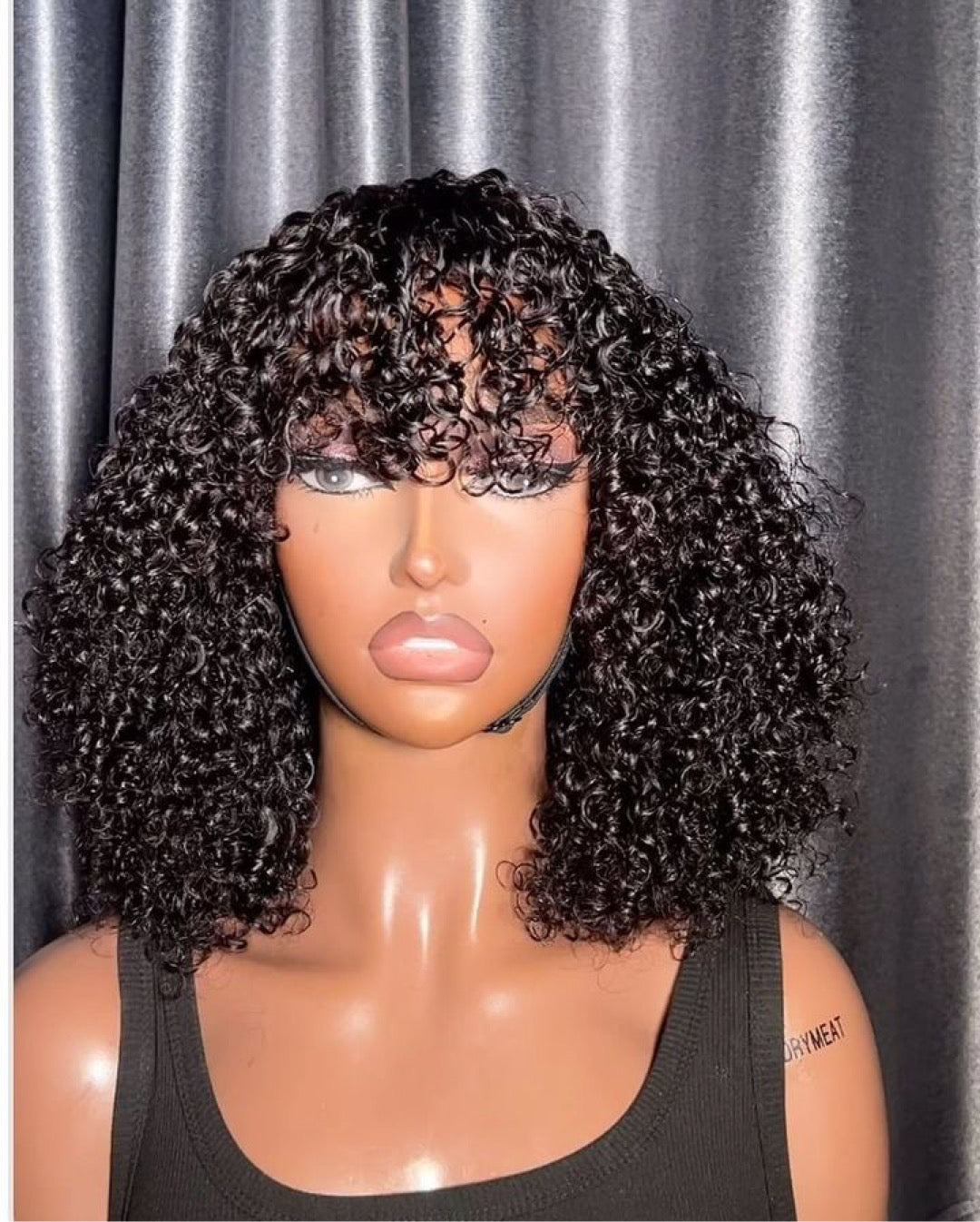 10" SDD Exotic Curls Fringe Wig