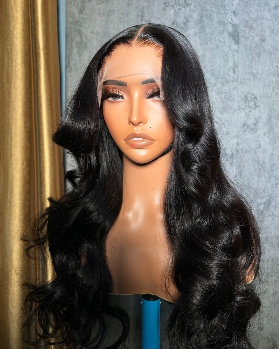 Vera SD natural body wavy 5x5 closure wig
