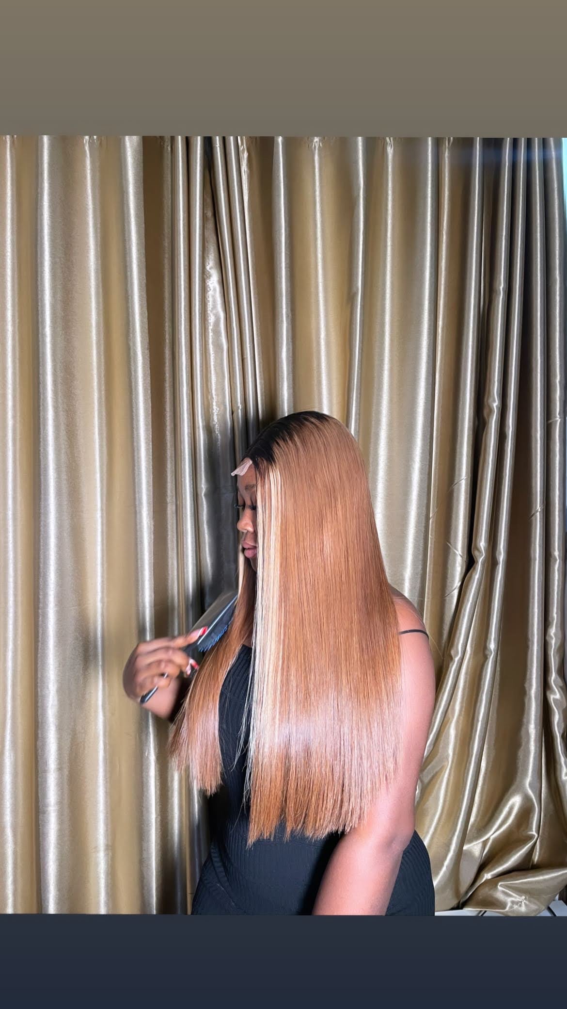 26" SDD Raw Donor Vietnamese Birthmark Bone Straight + 20" 2x6 Kim K closure