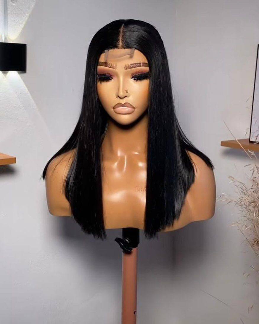 DD VIRGIN KIM K (1B) BLUNT BOB WIG