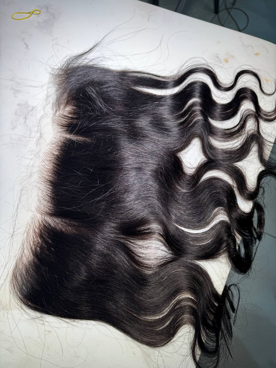 AWOOF21: RAW DONOR SILKY STRAIGHT/WAVY HD LACE 13X4 FRONTAL