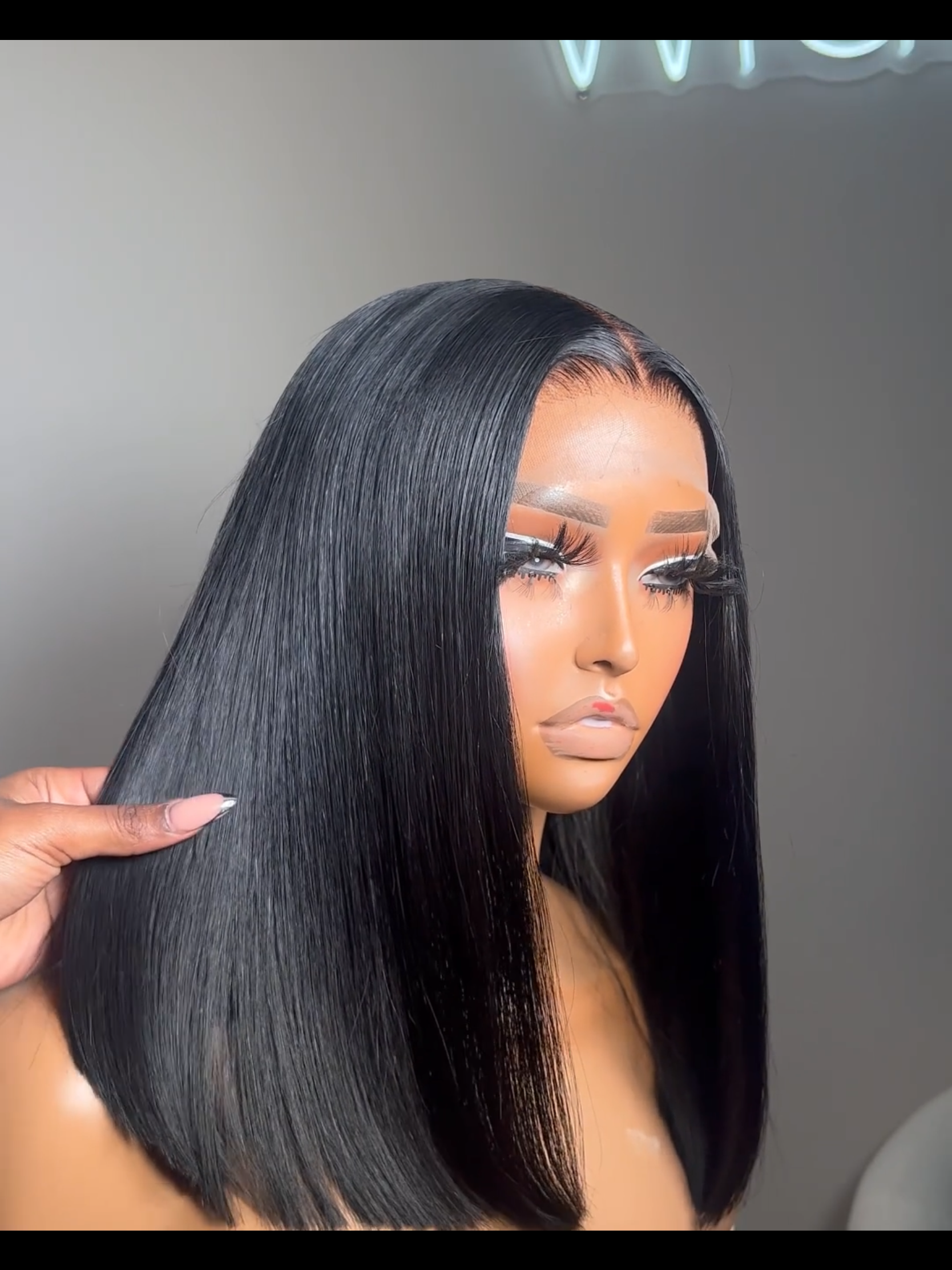 SDD max 5x5 blunt bob wig