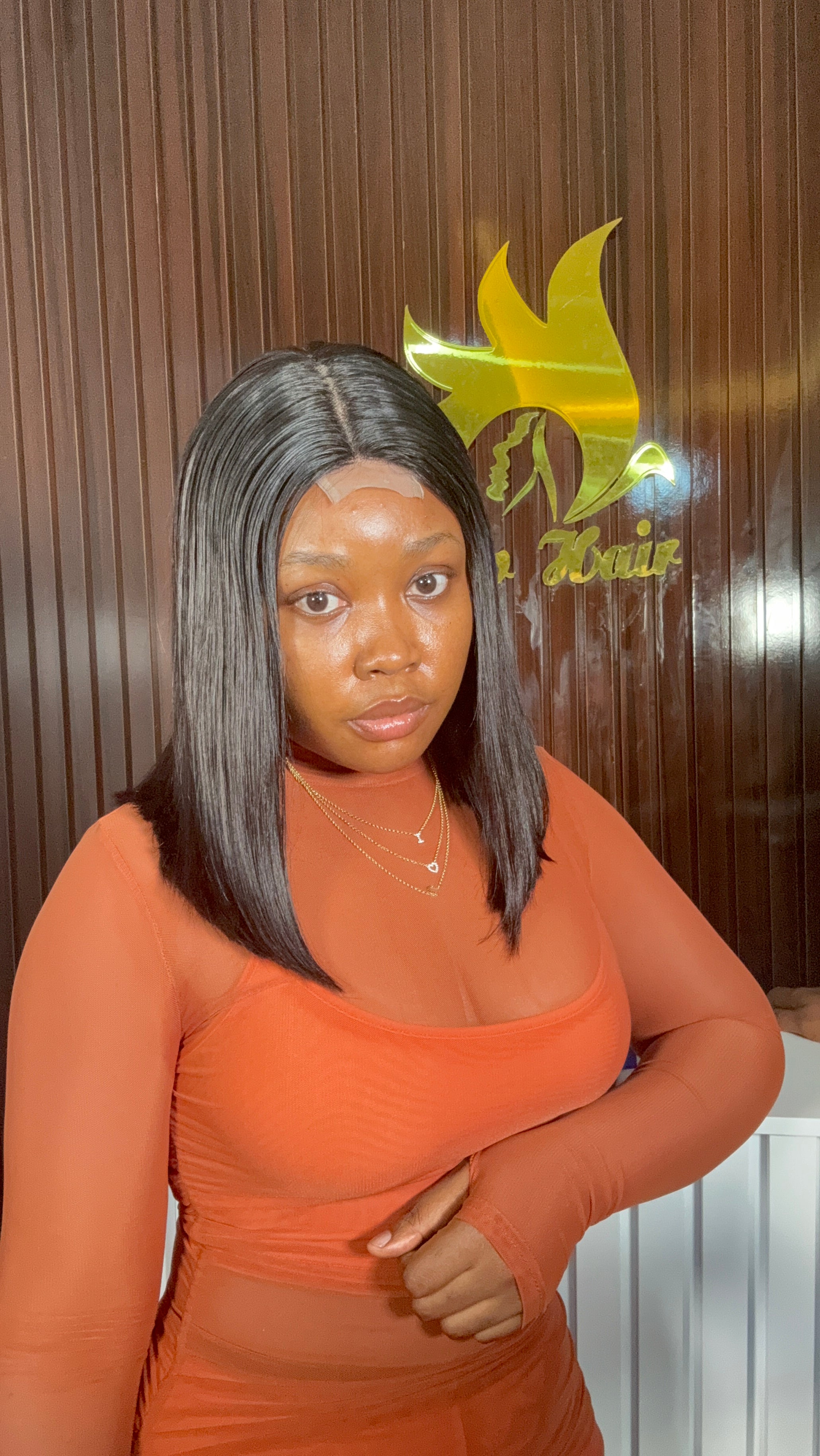 14" Super Double Drawn Virgin Super Straight bundles + 14" 2x4 closure