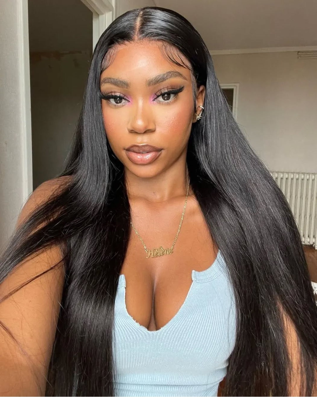 Vietnamese Single Drawn Silky Straight bundles + 13x4 full frontal (240g)