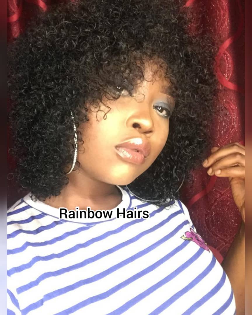 Pretty girl Fringe Wig 10"