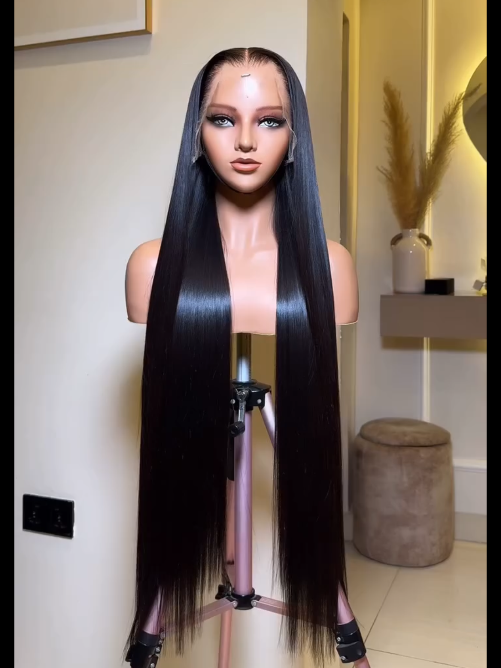 Double Drawn Silver straight bundles