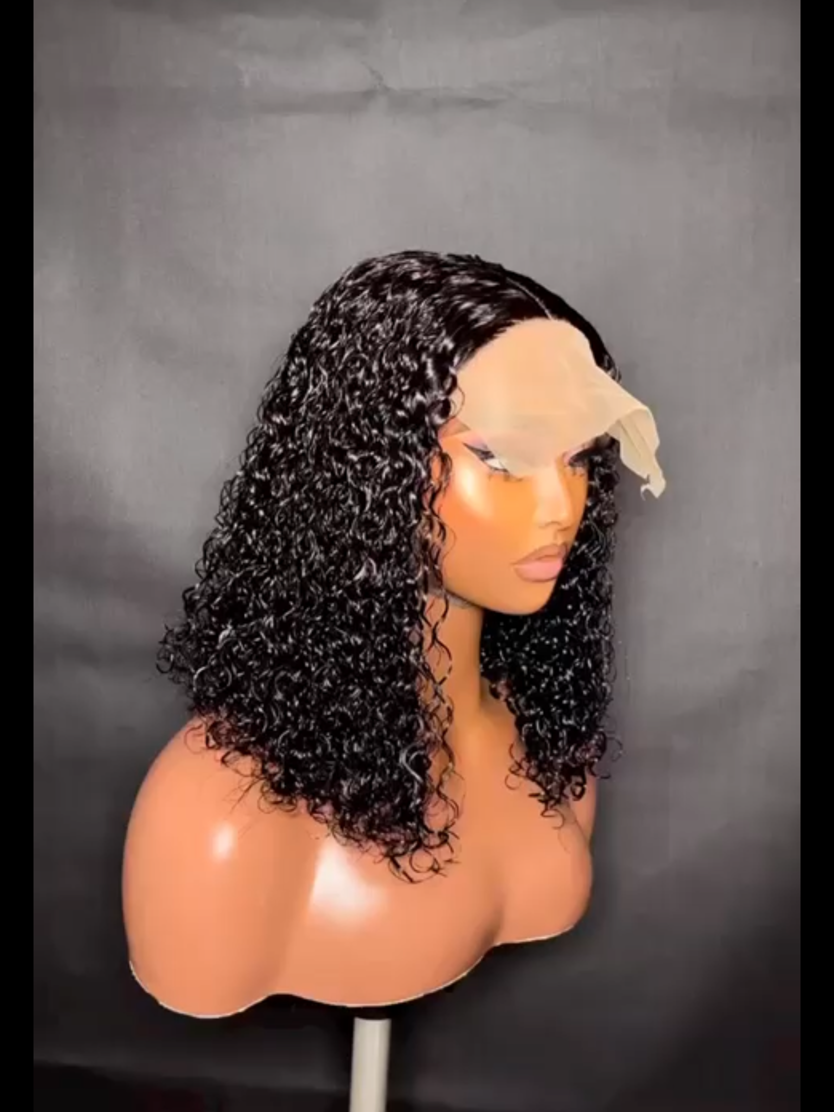 Double Drawn Soft Curls T5x5 Closure Wig