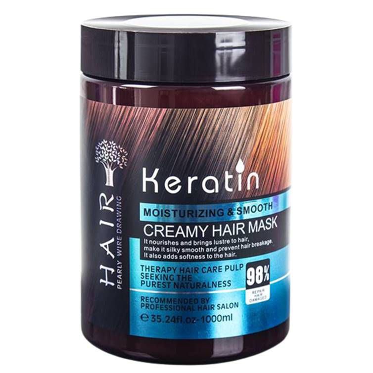 Keratin Hair Mask with Argan Oil