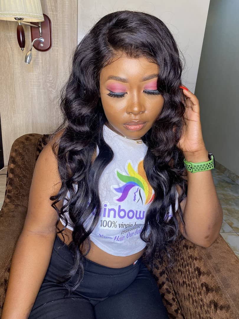 28” Super Waves Frontal Wig