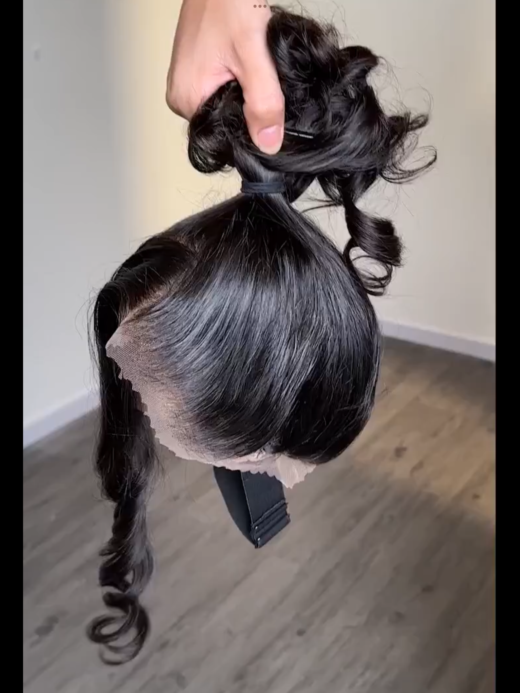 20" Double Drawn bodywave 360' frontal Wig