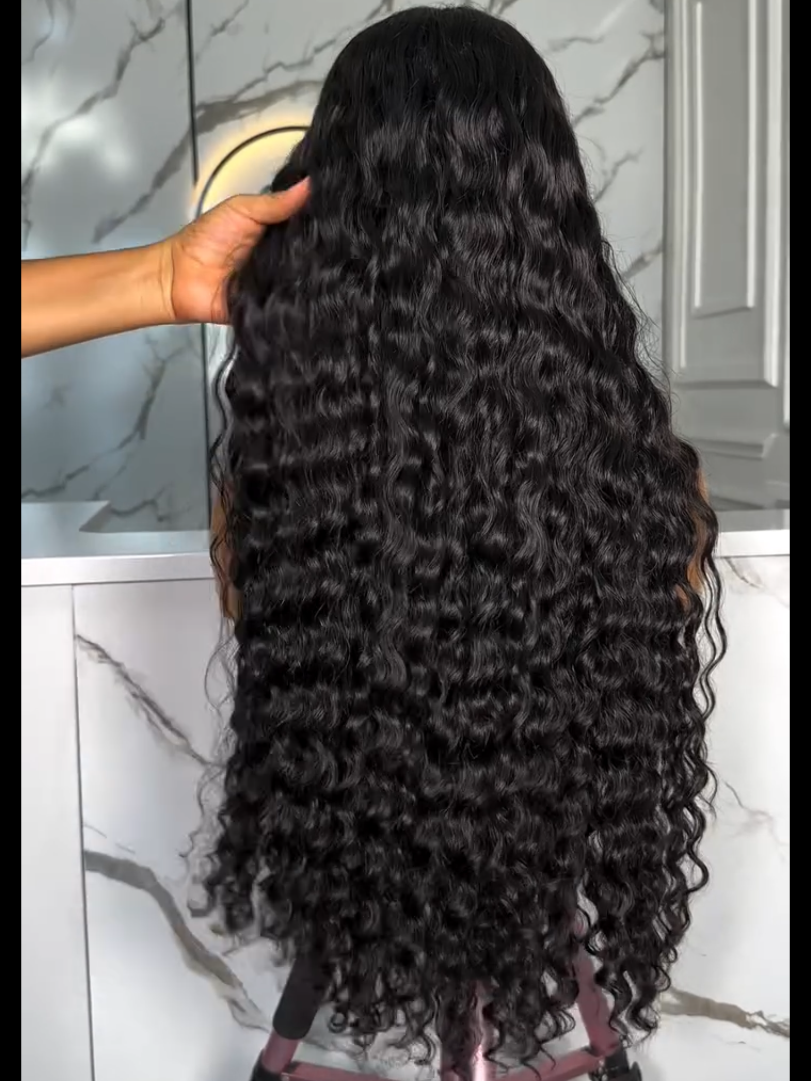 Super Double Drawn Raw Donor Deep + 20" 5x5 closure
