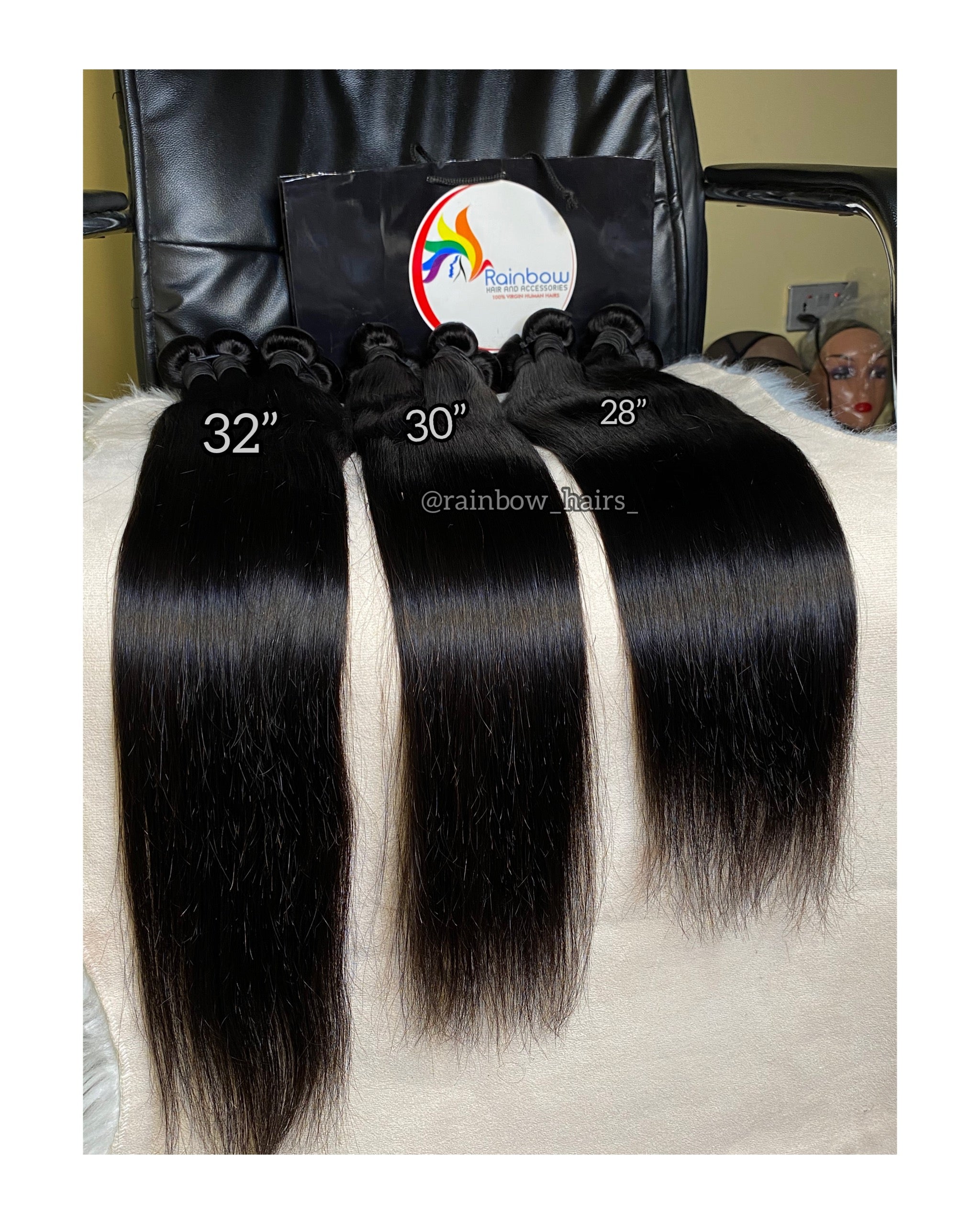 Raw Vietnamese Silky Straight bundles (230g)