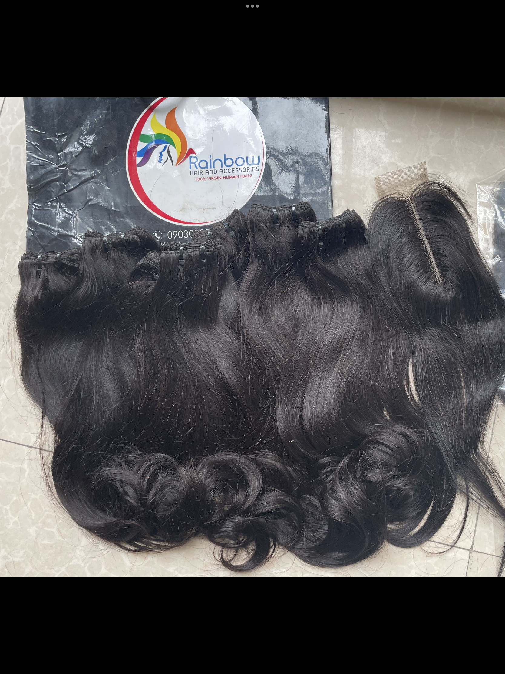 VIETNAM DOUBLE DRAWN FLIP BUNDLES + FREE 12” VIRGIN KIM K CLOSURE (And Free gift)