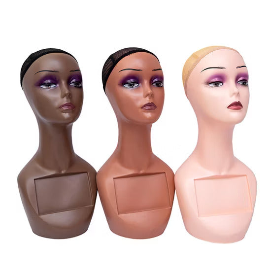 HT6: LONG NECK MANNEQUIN HEAD