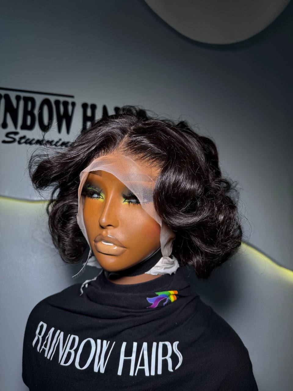 TYW34: SDD PIXIE CUT BOUNCY FULL FRONTAL WIG