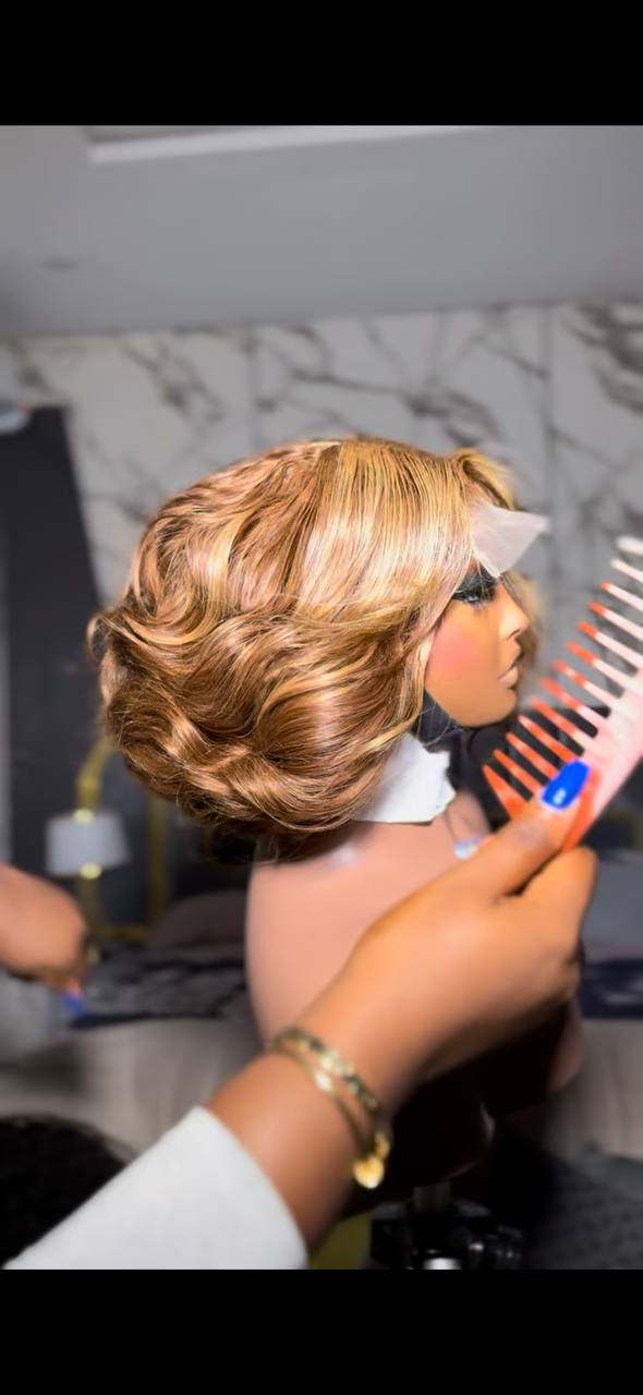 TYW43 SDD Superfull highlight rich bouncy wig