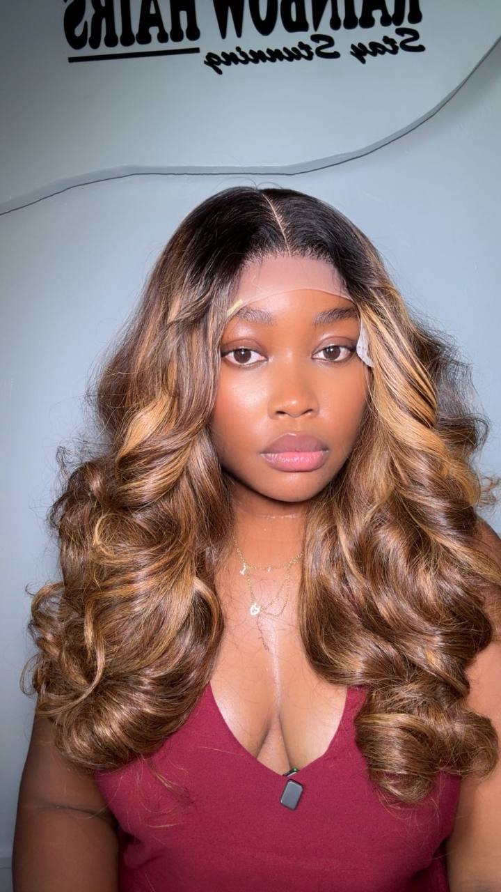 TYW10: SDD RAW VIETNAM CHLOE DONOR BOUNCY 5X5 WIG