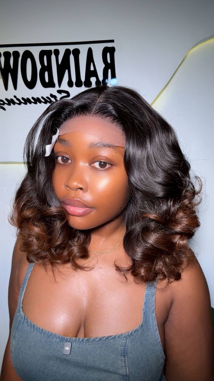 TYW8: 12” SDD RAW VIETNAM HAZEL DONOR BOUNCY 5X5 WIG