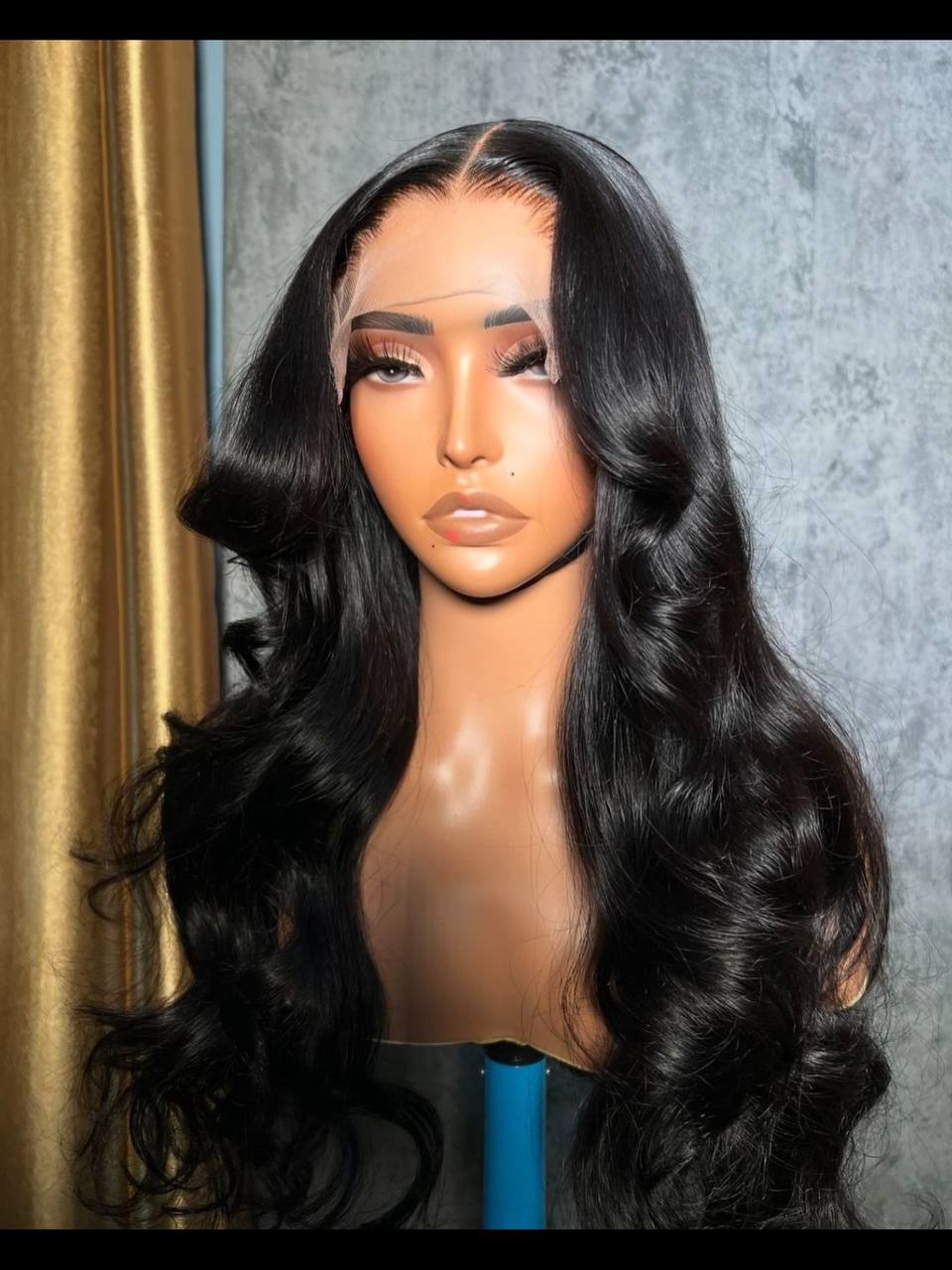 TYW41: DD RAW VIRGIN VERA WAVY 5X5 CLOSURE WIG
