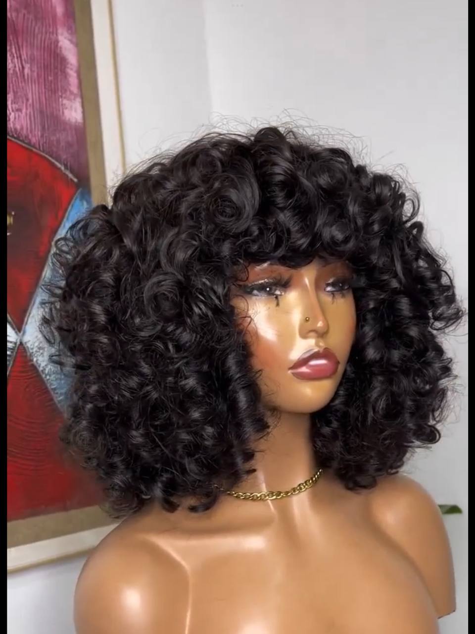 TYW45: 8” SDD omotola rosy bouncy bundles