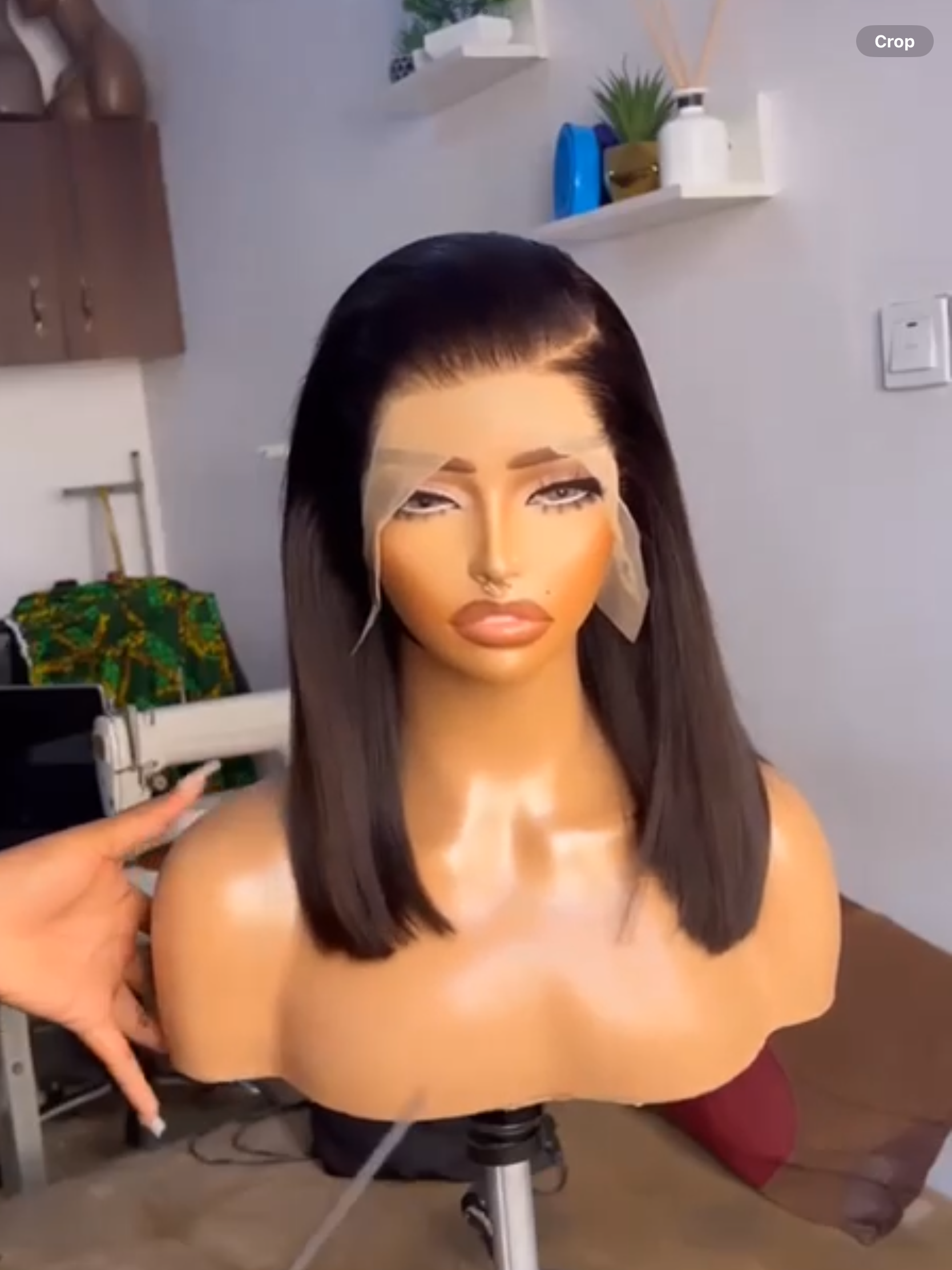 SDD vietnam full frontal signature blunt bob Wig