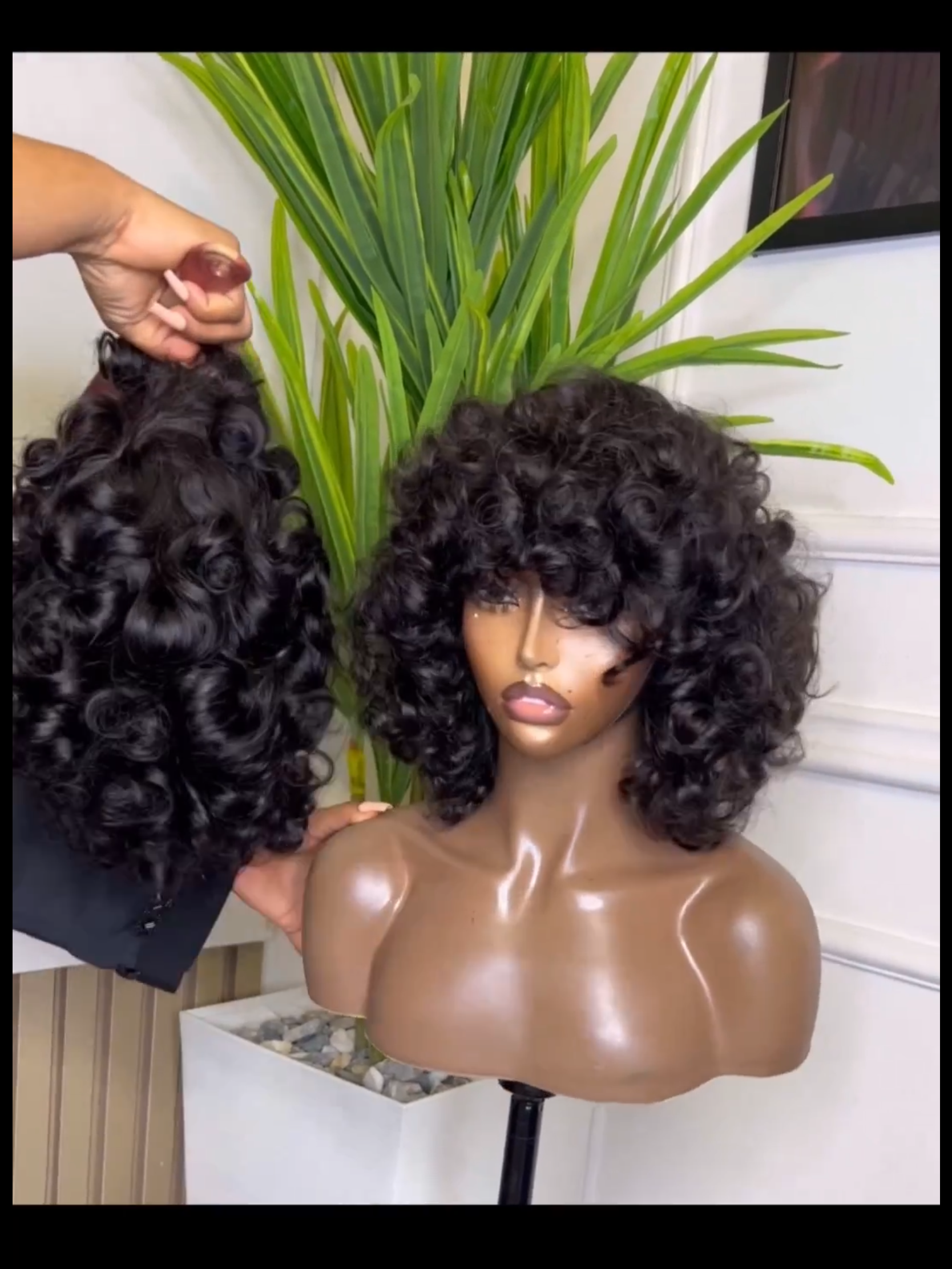 Double Drawn Omotola Bouncy Fringe Wig