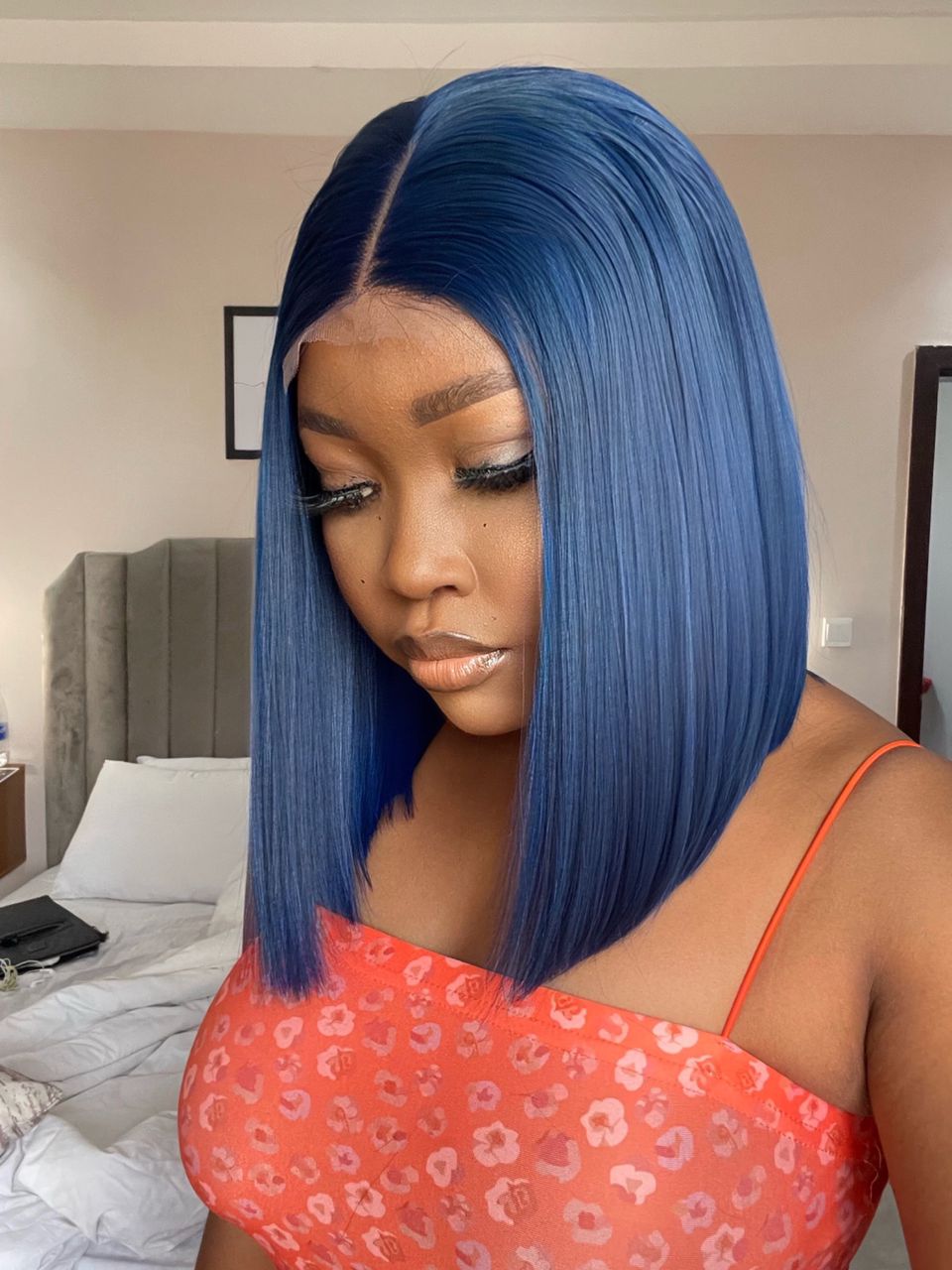 SDD Boss Blue Bone Straight Blunt Bob WIG(Preorder)