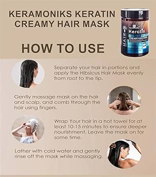 Keratin Hair Mask with Argan Oil