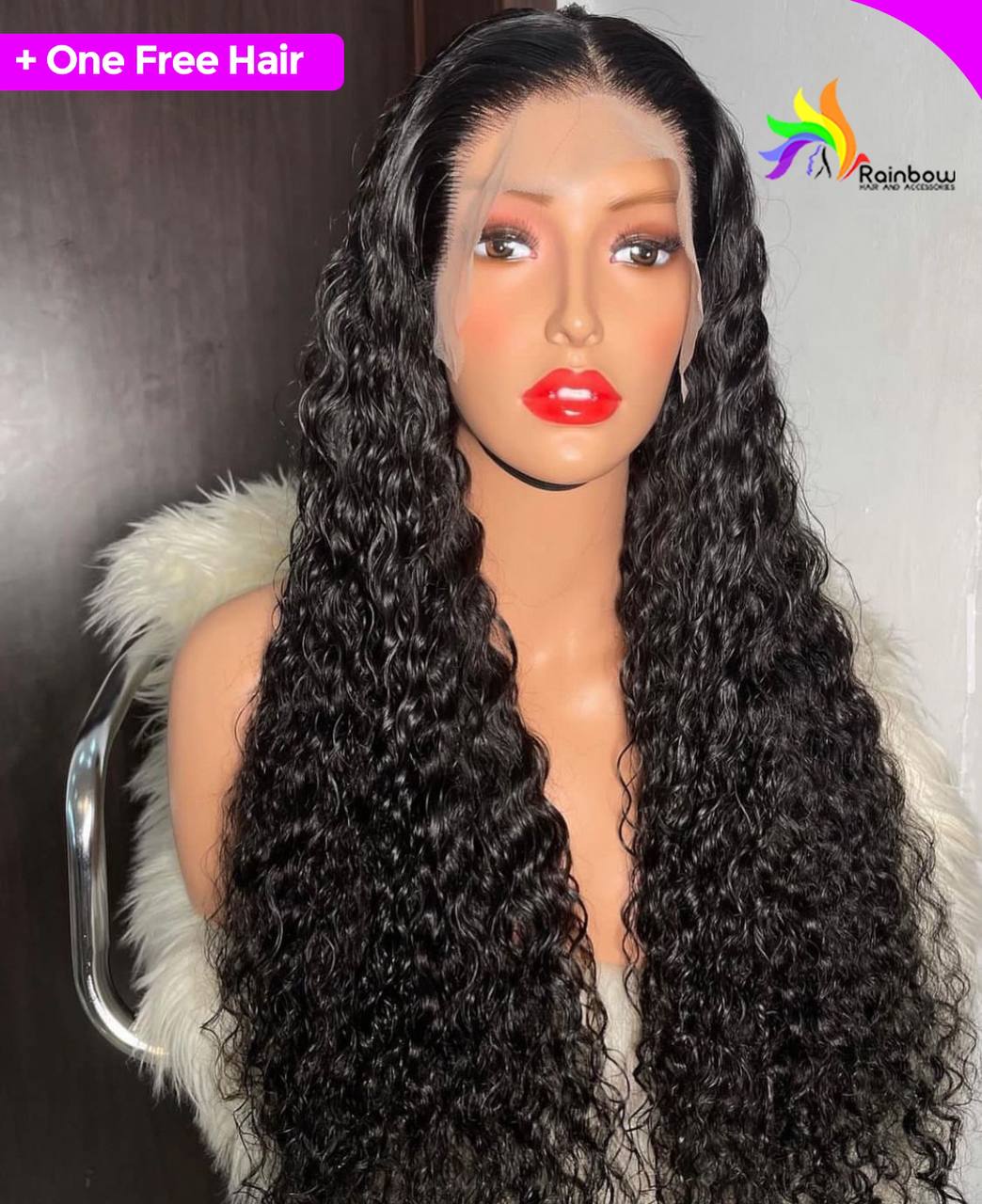 DD Vietnam Virgin Deep Waves Full Frontal Wig
