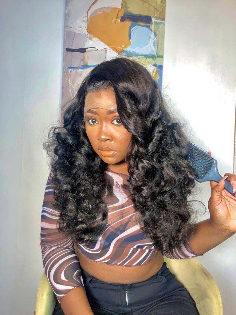 SDD vietnam big bouncy full frontal wig (330g)