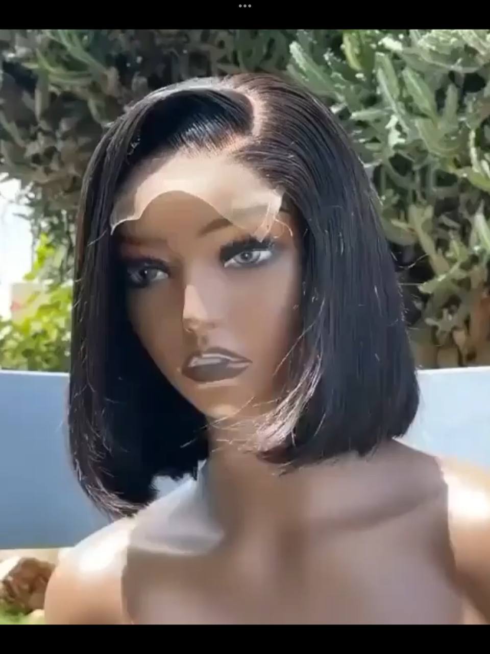 8” DD Lucky Silky 4X4 Bob Wig