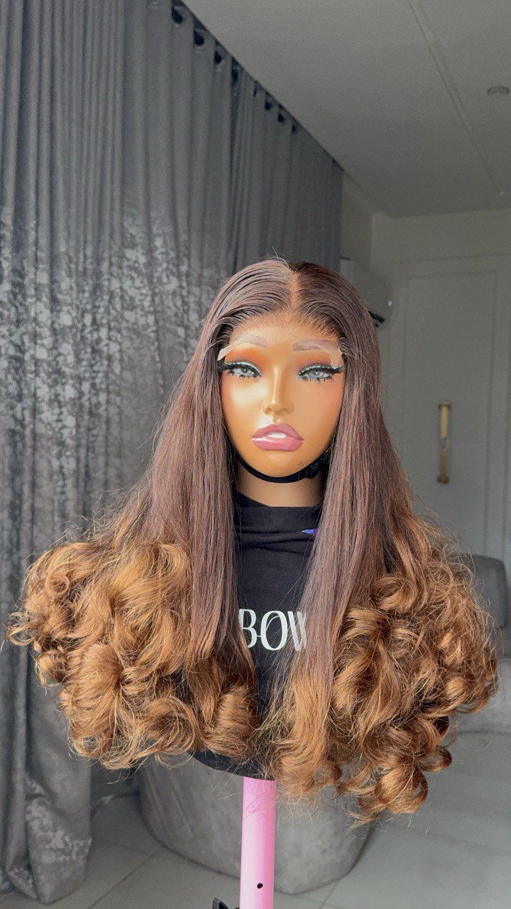 26” SDD PEARL WAVY HD 5X5 CLOSURE WIG