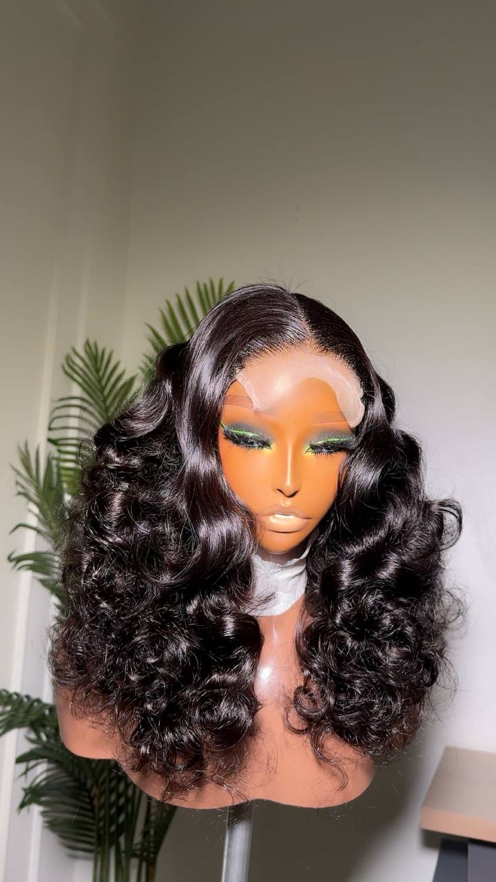 TYW24: 22” SDD LEKKI BOUNCY 5X5 WIG
