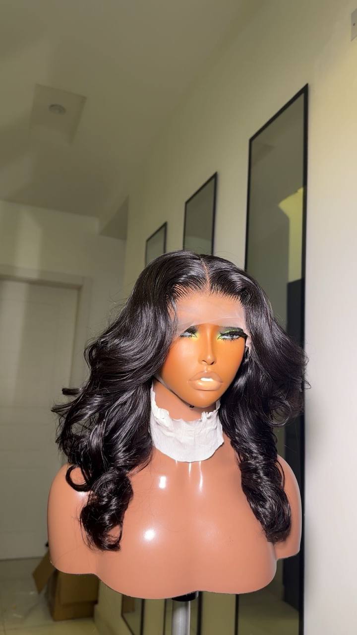 TYW38: SDD JENNY BOUNCY 6X6 CLOSURE WIG #1B OR #4