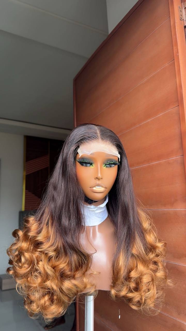 TYW30: DD CHERRY VIRGIN BOUNCY 5X5 WIG