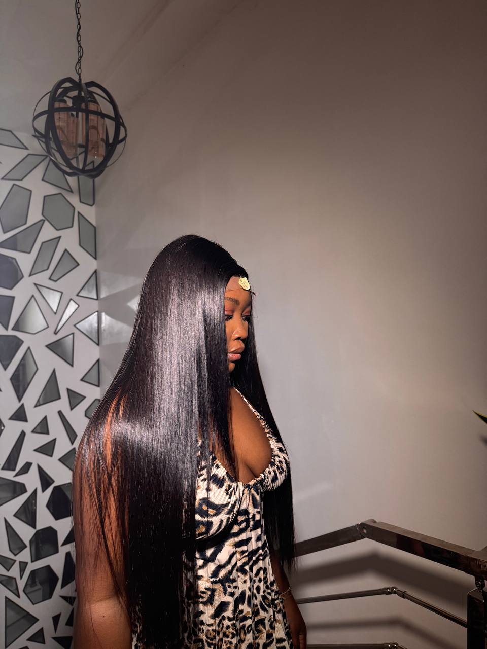 TYS10: 24” SDD RAW VIETNAM DONOR BONE STRAIGHT + 20” 5X5 WIG (MIXED  LENGTH)