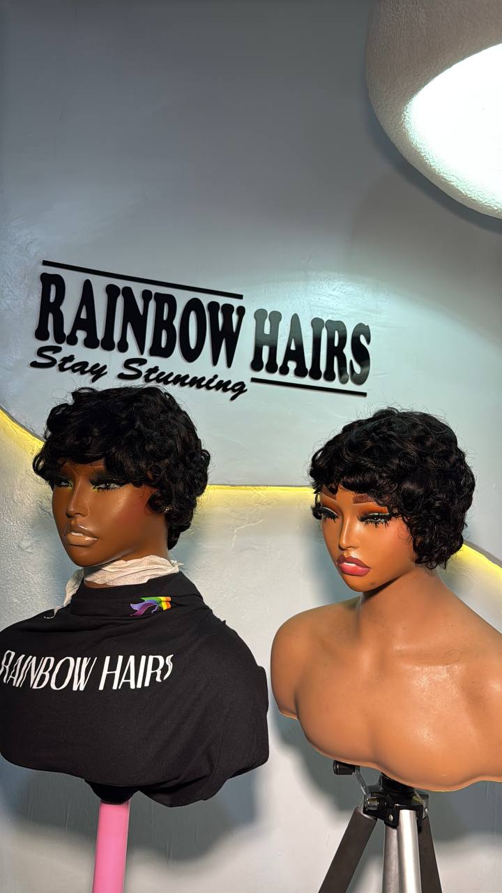 TYS54: CHIOMA ROUND FRINGE WIG