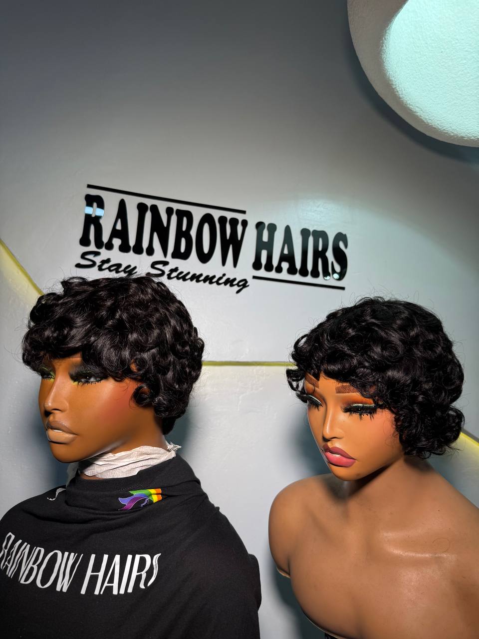 TYS54: CHIOMA ROUND FRINGE WIG