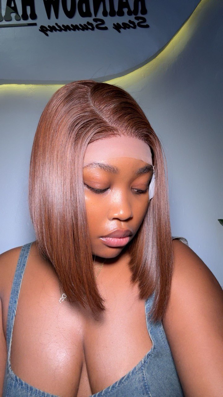 TYS25: SDD VIETNAM RAW DONOR COFFEE BONE STRAIGHT 5X5 WIG