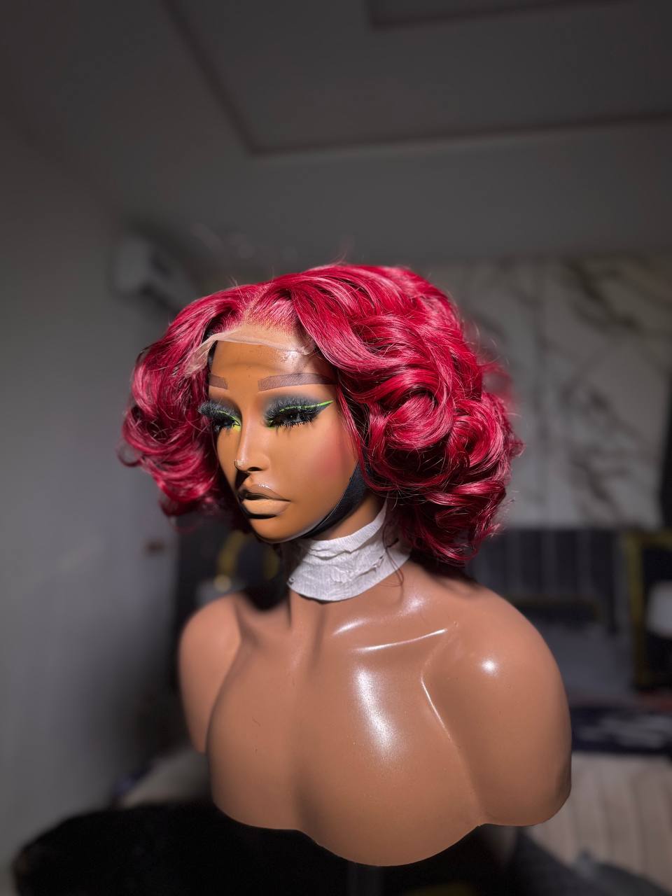 TYW44: SDD SUPERFULL BURGUNDY RICH BOUNCY WIG