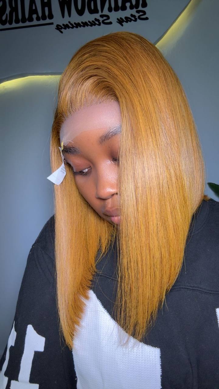 TYS30: SDD VIETNAM RAW DONOR FENDI BONE STRAIGHT 5X5 WIG