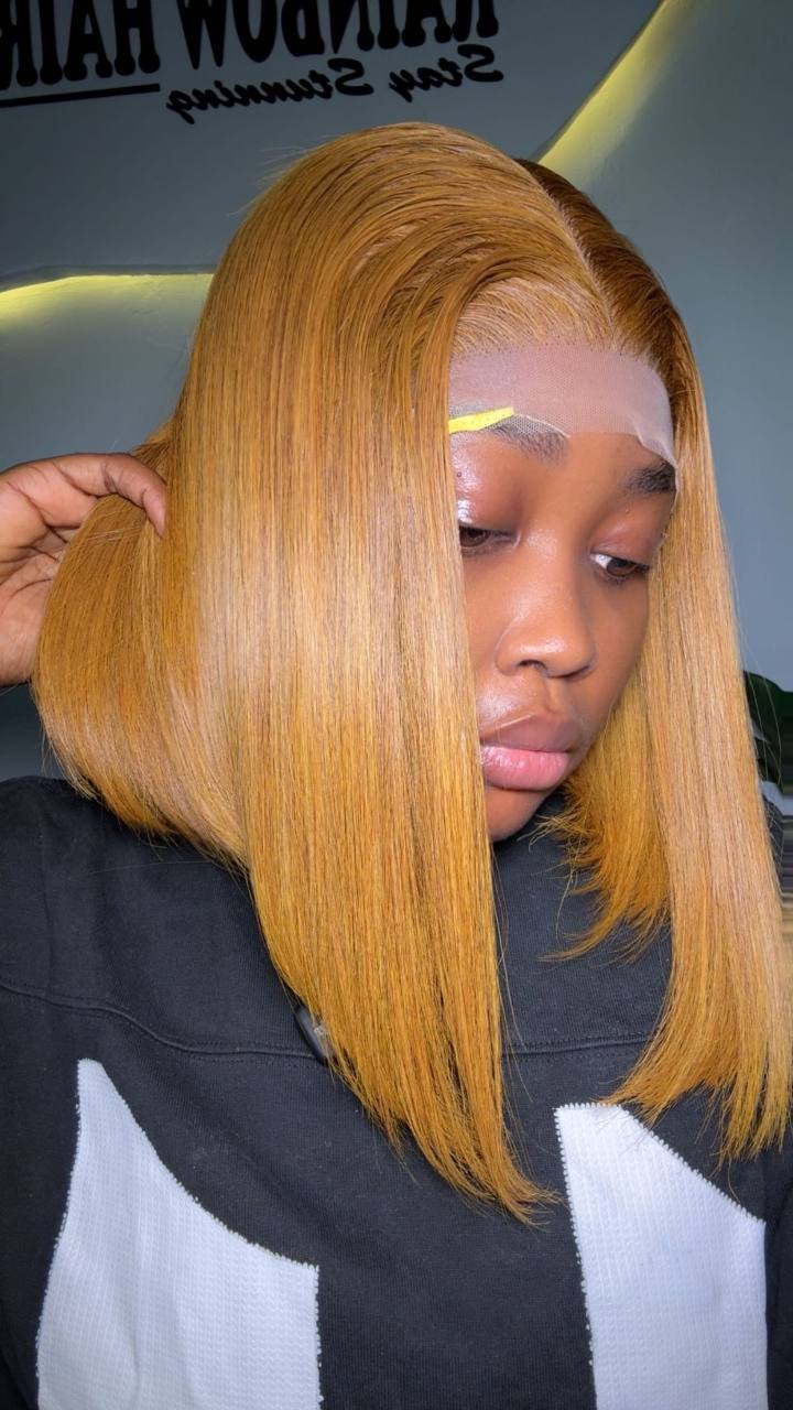 TYS30: SDD VIETNAM RAW DONOR FENDI BONE STRAIGHT 5X5 WIG