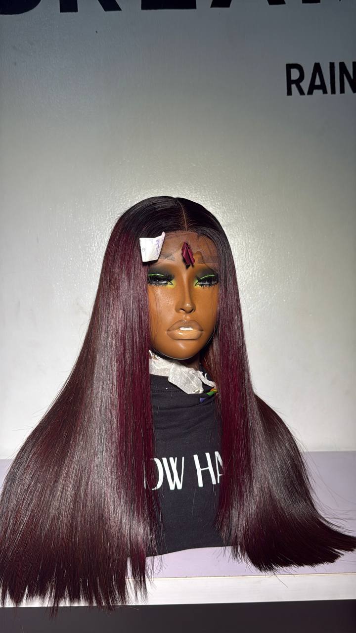 WB53 - SDD Raw vietnam Summer Bone Straight 2x4 kim k wig