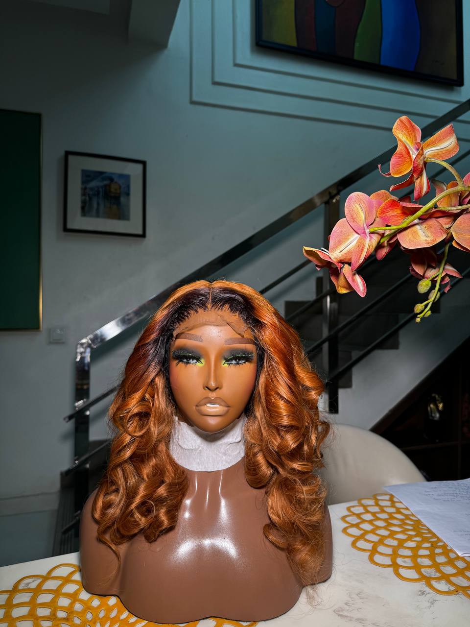 WB72 - 14" Atlanta Wavy + 4x4 Closure wig