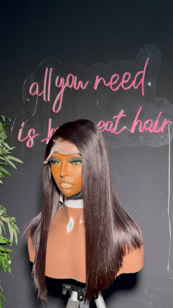 WB40 - DD Max Blunt Bob 5x5 Closure wig