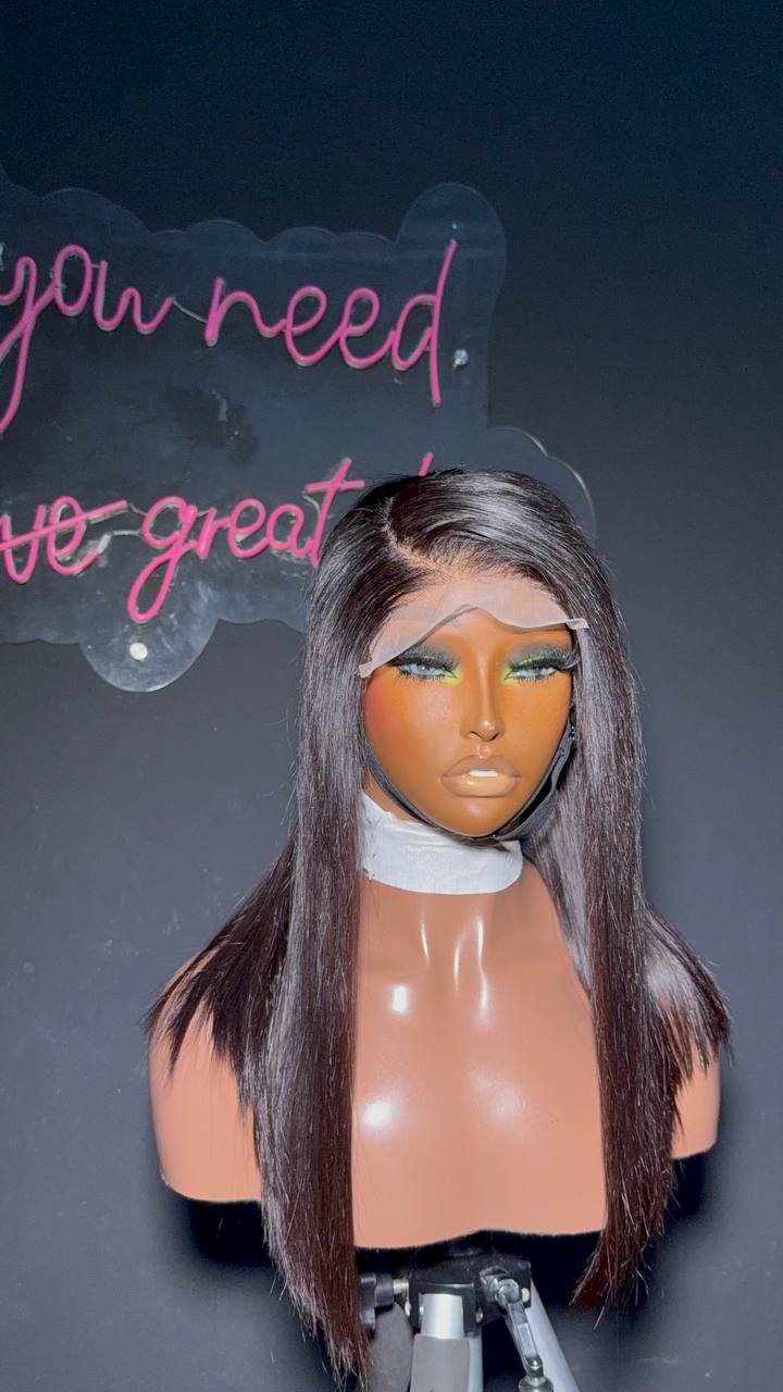 WB40 - DD Max Blunt Bob 5x5 Closure wig