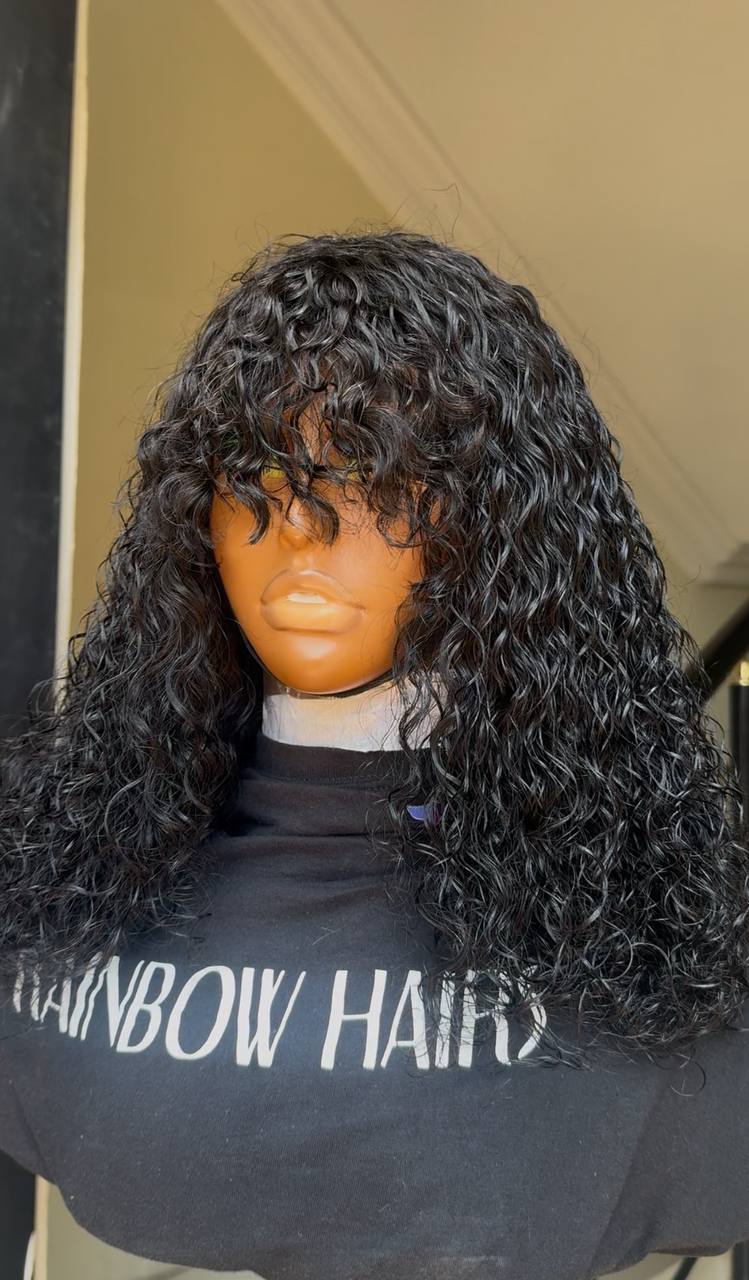WB73 - Superfull DD Allure deep curls round fringe wig