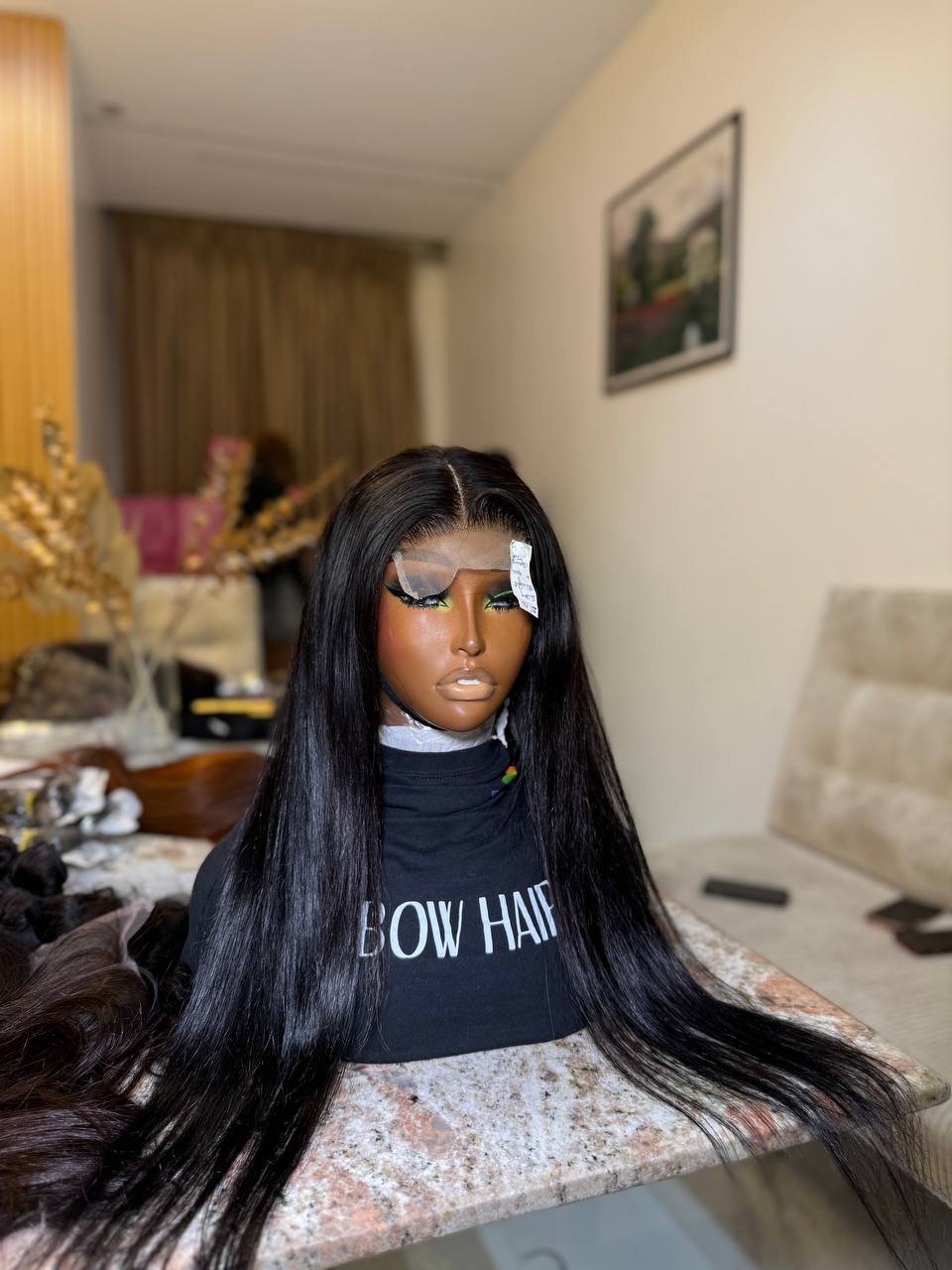 WB25 - Single drawn virgin silky straight bundle + 4x4 closure