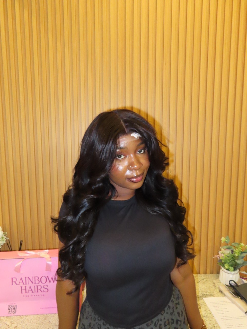 Double Drawn Body Wavy + 5x5 Closure(Mixed Length)