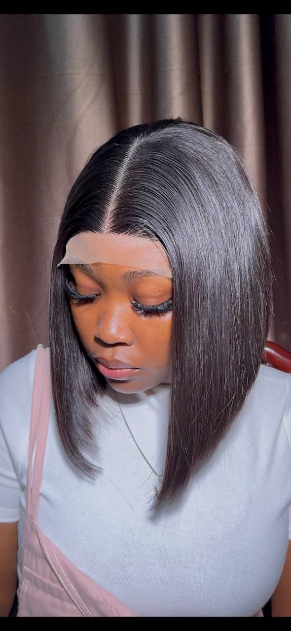 SDD STRAIGHT 5X5 BLUNT BOB WIG